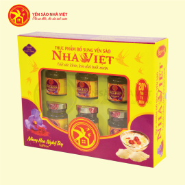 1 Hộp yến sào Nhà Việt 20% Nhụy hoa nghệ tây 