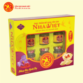 1 Hộp yến sào Nhà Việt 20% Nhụy hoa nghệ tây 