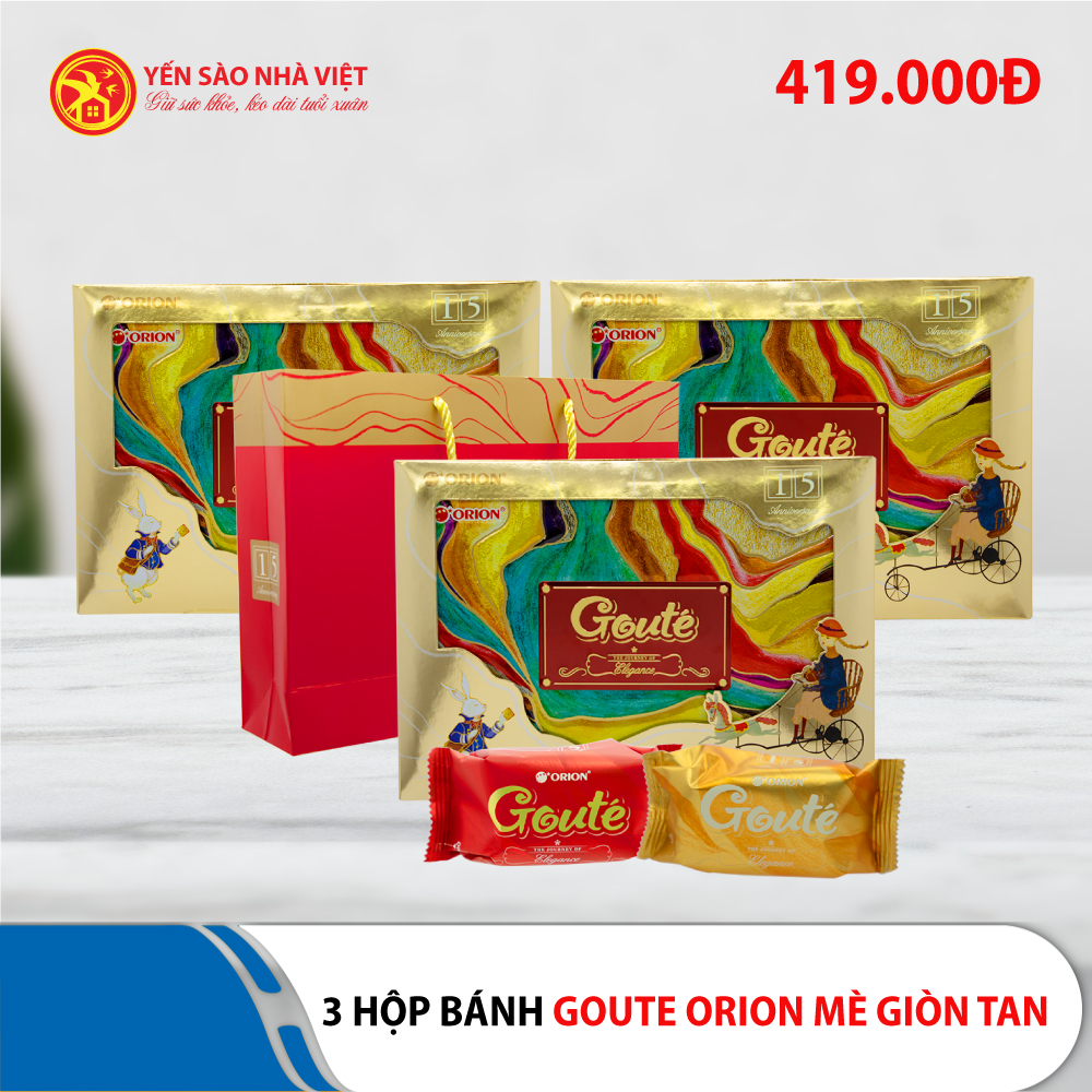 Orion Gouté có bảo quản bao lâu từ khi mở hộp?
