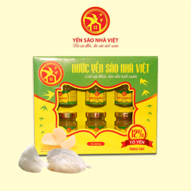 7 Hộp yến sào Nhà Việt 12% Vani