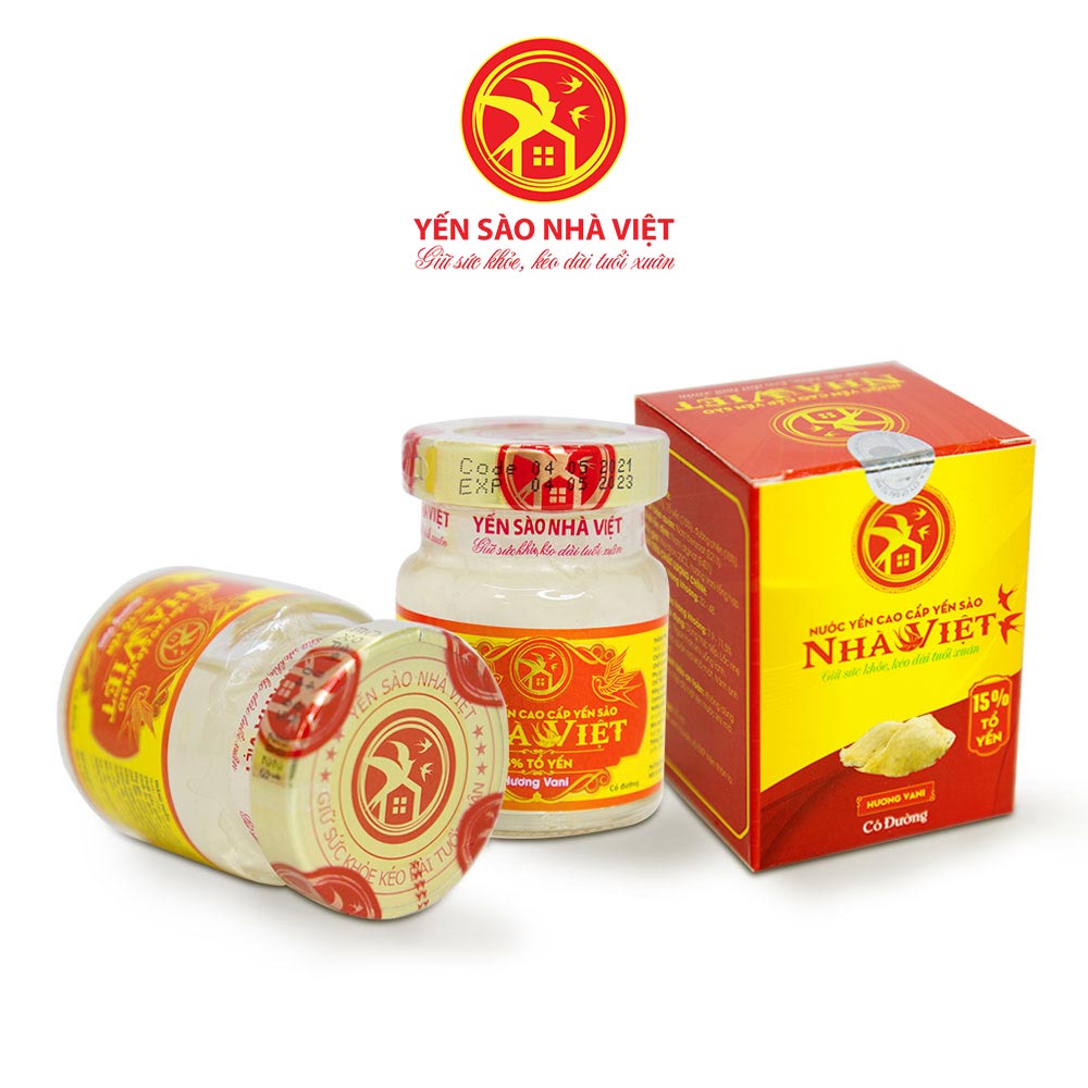 40 Lọ yến sào Nhà Việt vani 15% có hộp 40 Lọ yến sào Nhà Việt vani 15% có hộp