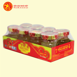 5 Lốc yến sào Nhà Việt vani 15% (8 lọ/lốc)