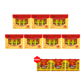 7 Hộp yến 18% có đường - Tặng 3 túi giấy Nhà Việt 7 Hộp yến 18% có đường - Tặng 3 túi giấy Nhà Việt