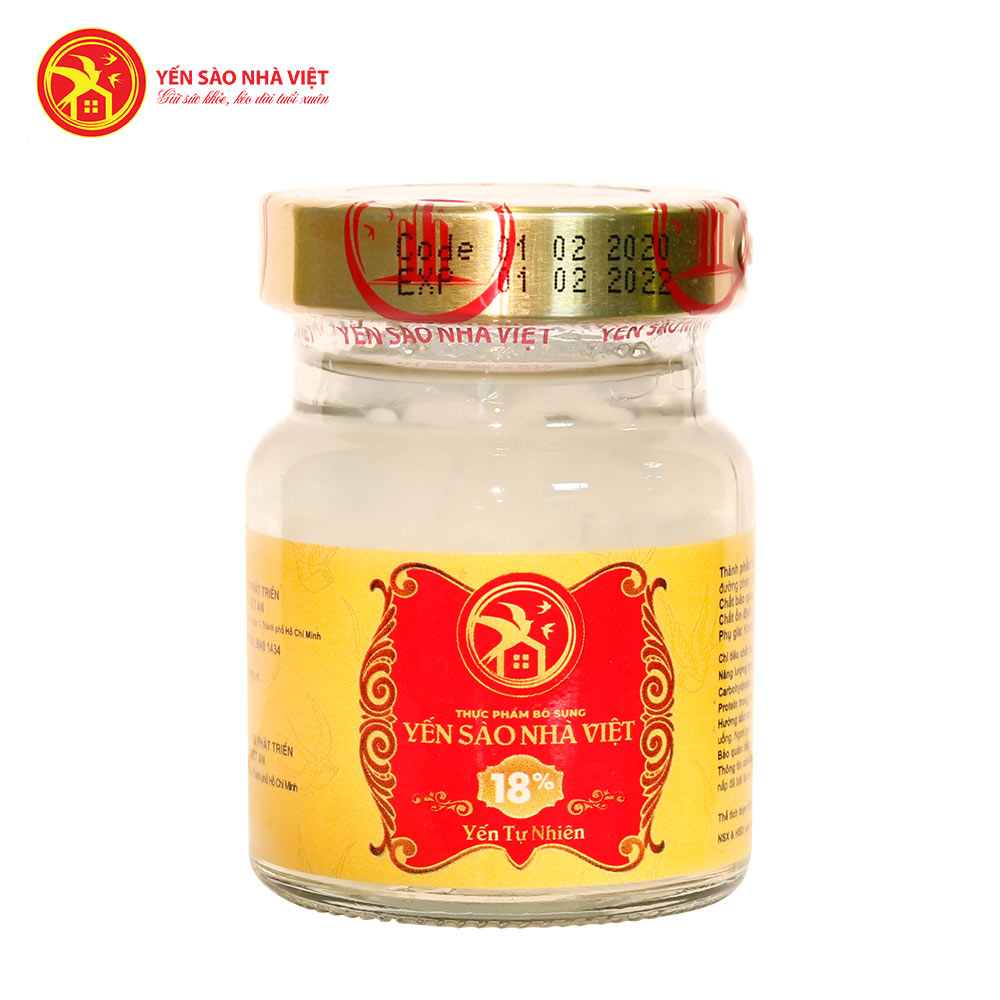 40 Lọ yến sào 18% có đường - Không hộp 40 Lọ yến sào 18% có đường - Không hộp