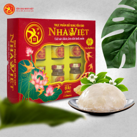 8 Hộp yến sào Nhà Việt 20% Nhụy Hoa Nghệ Tây (6 lọ/hộp) + 2 hộp yến Tự Nhiên 20% - Tặng 2 chai mật ong 380g + 1 hộp trà sâm Wongin-T Ginseng Tea + 1 hộp táo đỏ sấy khô Hàn Quốc 1kg 8 Hộp yến sào Nhà Việt 20% Nhụy Hoa Nghệ Tây (6 lọ/hộp) + 2 hộp yến Tự Nhiên 20% - Tặng 2 chai mật ong 380g + 1 hộp trà sâm Wongin-T Ginseng Tea + 1 hộp táo đỏ sấy khô Hàn Quốc 1kg