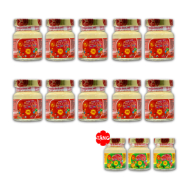 30 Lọ yến sào Nhà VIệt Yummy Kiddy Hương Dâu 18% không hộp - Tặng 3 lọ yến yummy kiddy vani