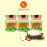 5 Hộp yến sào Nhà VIệt Yummy Kiddy Dâu 18% (6 lọ/hộp) - Tặng 3 lọ yến Yummy Kiddy vani 18%