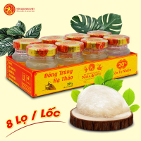 Combo 10 Lốc yến sào Nhà Việt 20% Đông Trùng Hạ Thảo (8 lọ/lốc)